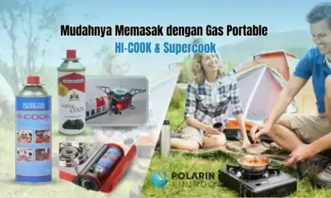 Mudahnya Memasak dengan Gas Portable HI-COOK & Supercook