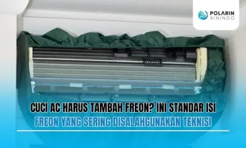 Cuci AC Harus Tambah Freon Ini Standar Isi Freon yang Sering Disalahgunakan Teknisi