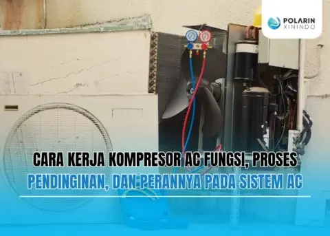 Cara Kerja Kompresor AC Fungsi, Proses Pendinginan, dan Perannya pada Sistem AC